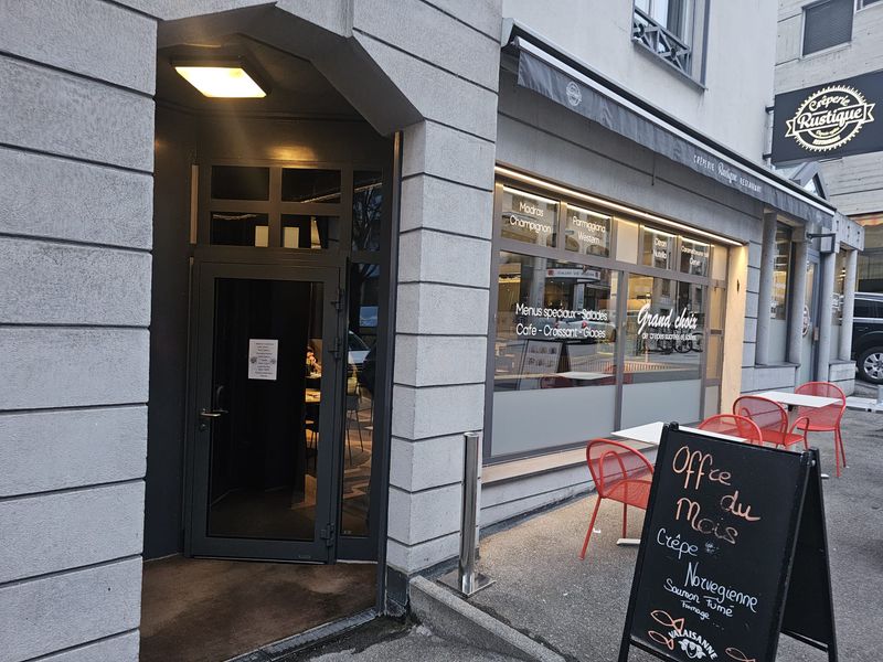 Menu Crêpes salées - Crêperie Rustique Sion
