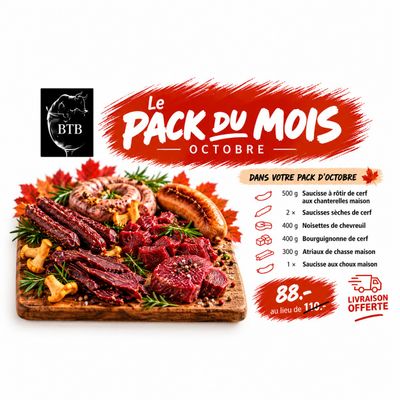 Pack du mois d'octobre - BTB