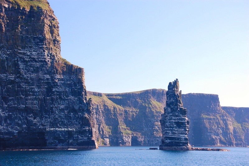 Sea Stack at Cliffs of Moher