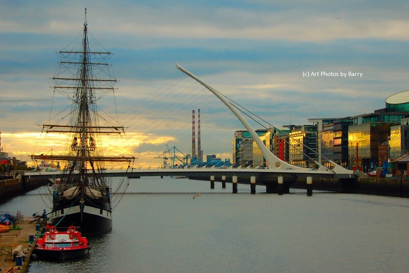 Jeannie Johnson at Dublin Docks