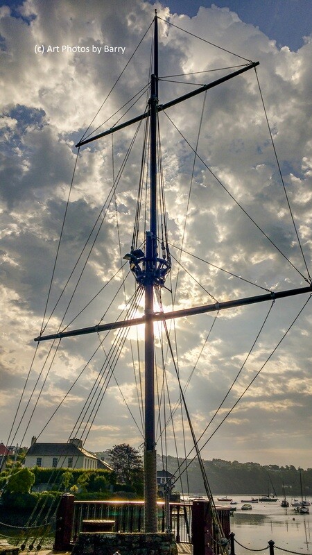 Memorial Mast at Kinsale.  Co. Cork