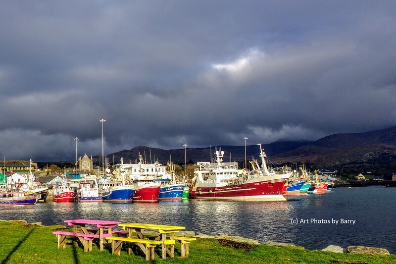 Storm brewing at Castletownbere.  Co. Cork