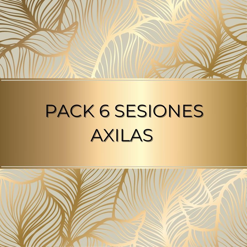 PACK 6 SESIONES AXILAS