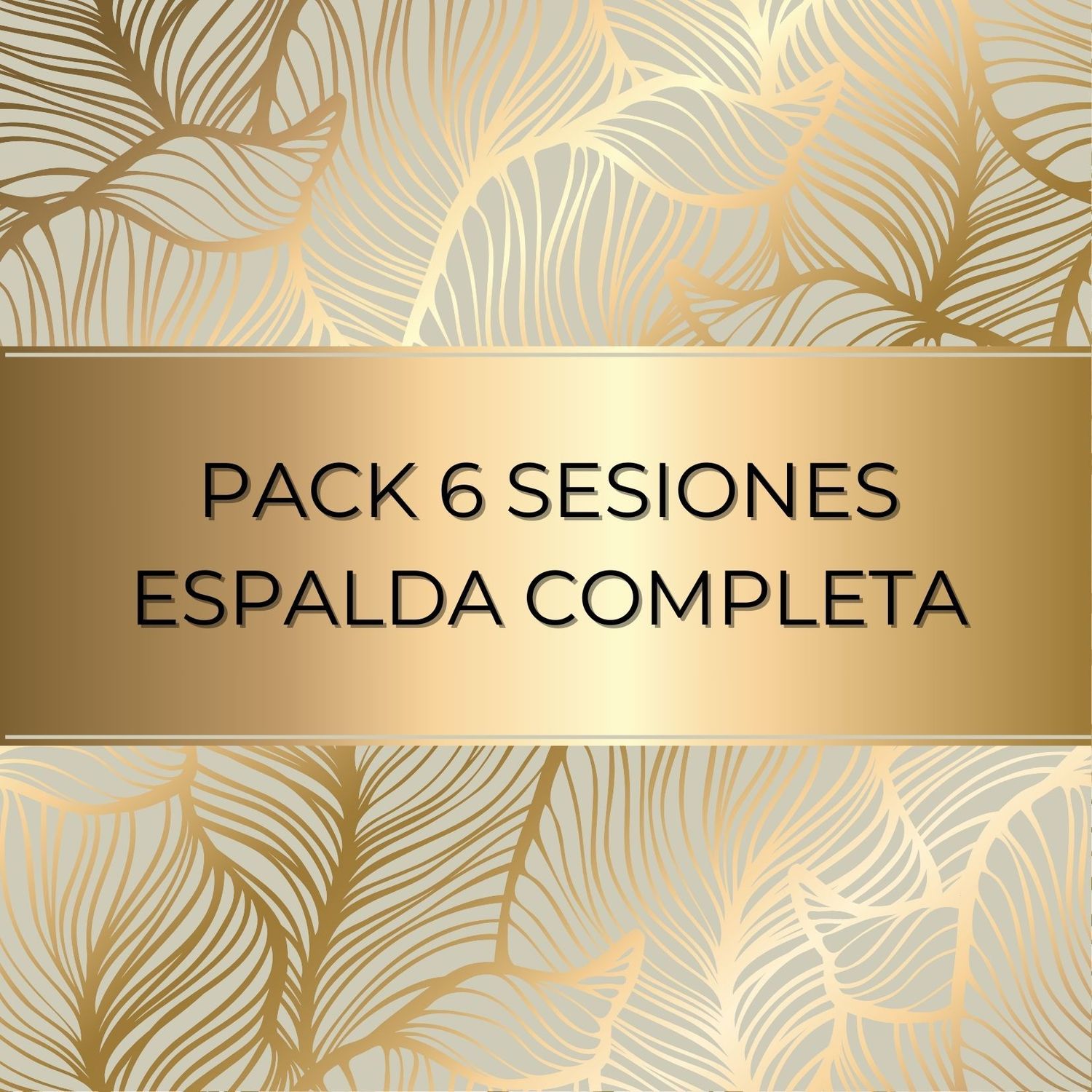 PACK 6 SESIONES ESPALDA COMPLETA