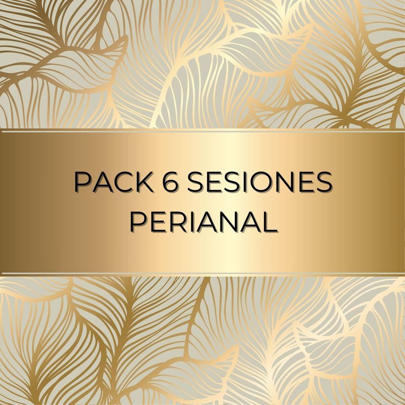 PACK 6 SESIONES PERIANAL