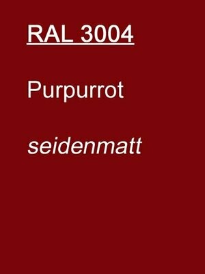 Galeriesockel rund Purpurrot seidenmatt RAL 3004