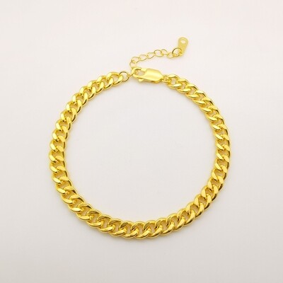 Corazon Bracelet (Gold Vermeil)