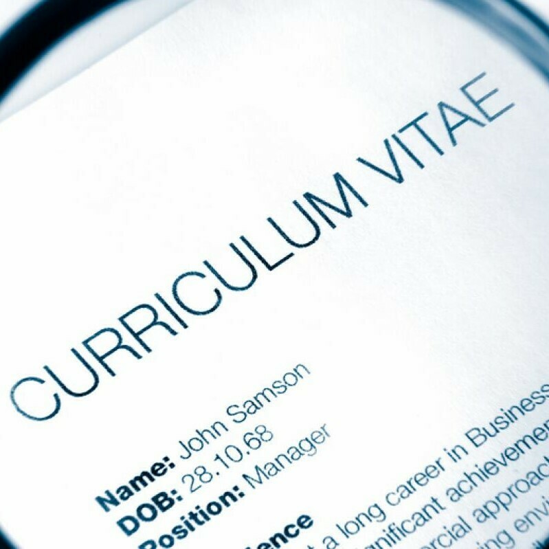 Curriculum Vitae Update