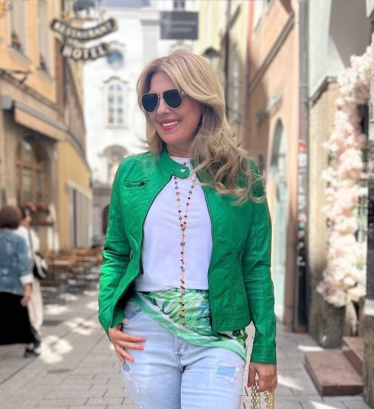 Kunstlederjacke 