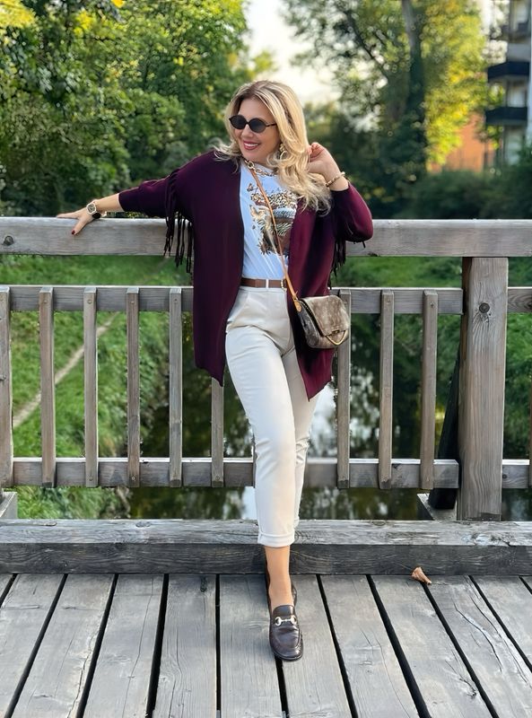 Strickjacke 