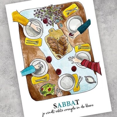 Sabbat - Kaart 1 - Je vindt echte vreugde in de Heere