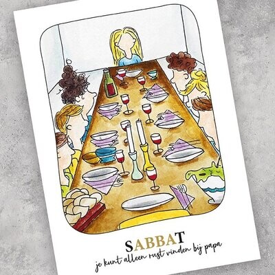 Sabbat - Kaart 2 - Je kunt alleen rust vinden bij papa