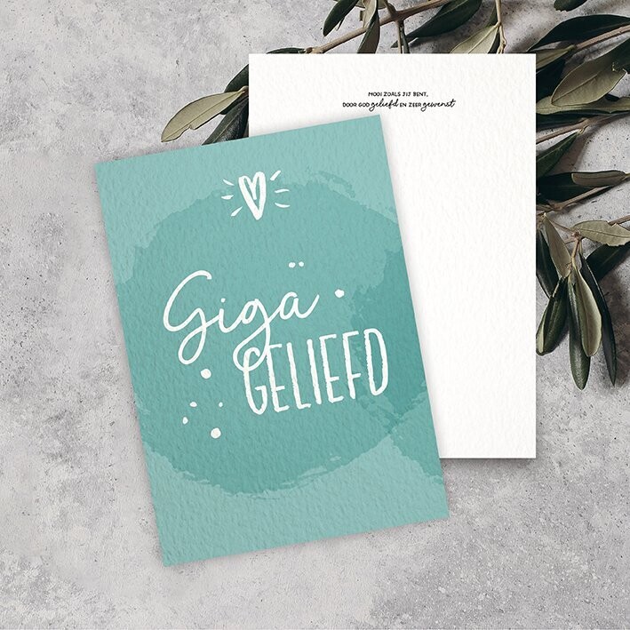 Kaart 'giga geliefd' - de Zouwe Boezem