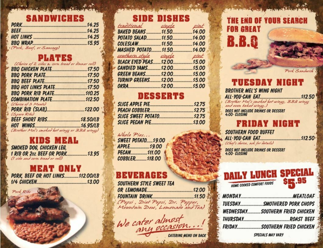 Menus