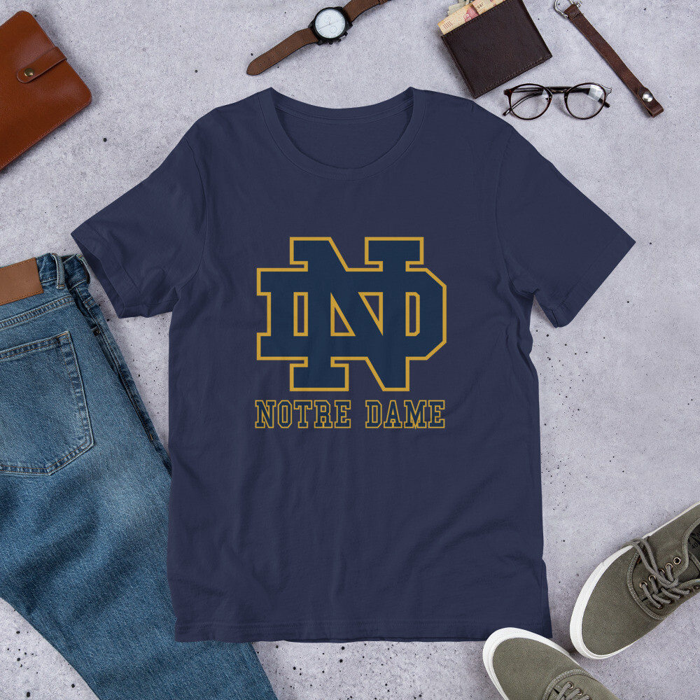 Notre Dame Fighting Irish, Short-Sleeve Unisex T-Shirt