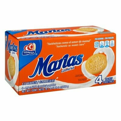 Gamesa Cookies Marias Box x 4