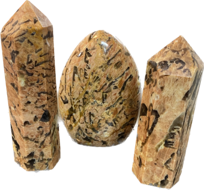 Red Graphic Feldspar