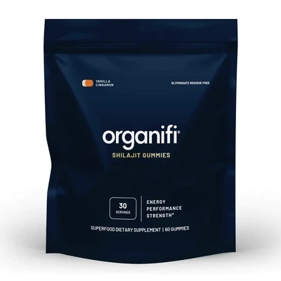 Organifi Shilajit Gummies 60-ct