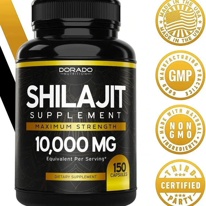 Shilajit 10,000MG Capsules - Dorado