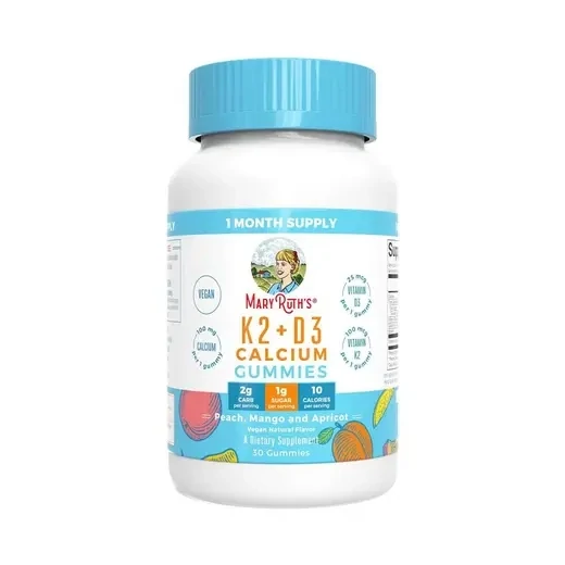 Mary Ruth&#39;s Vitamin K2+D3 Calcium Gummies