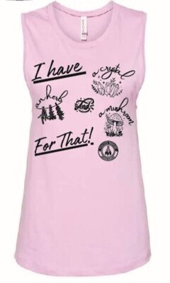 Women&#39;s Lilac Muscle Tank