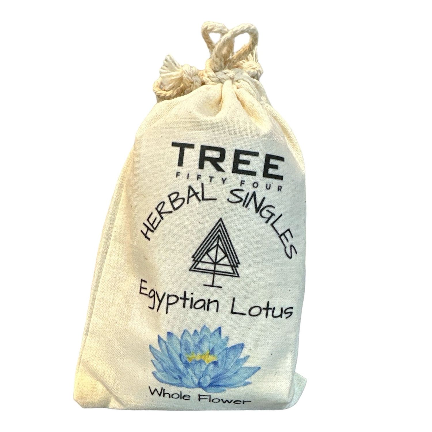 Tree Fifty Four - Egyptian Blue Lotus (3 Whole Flowers)