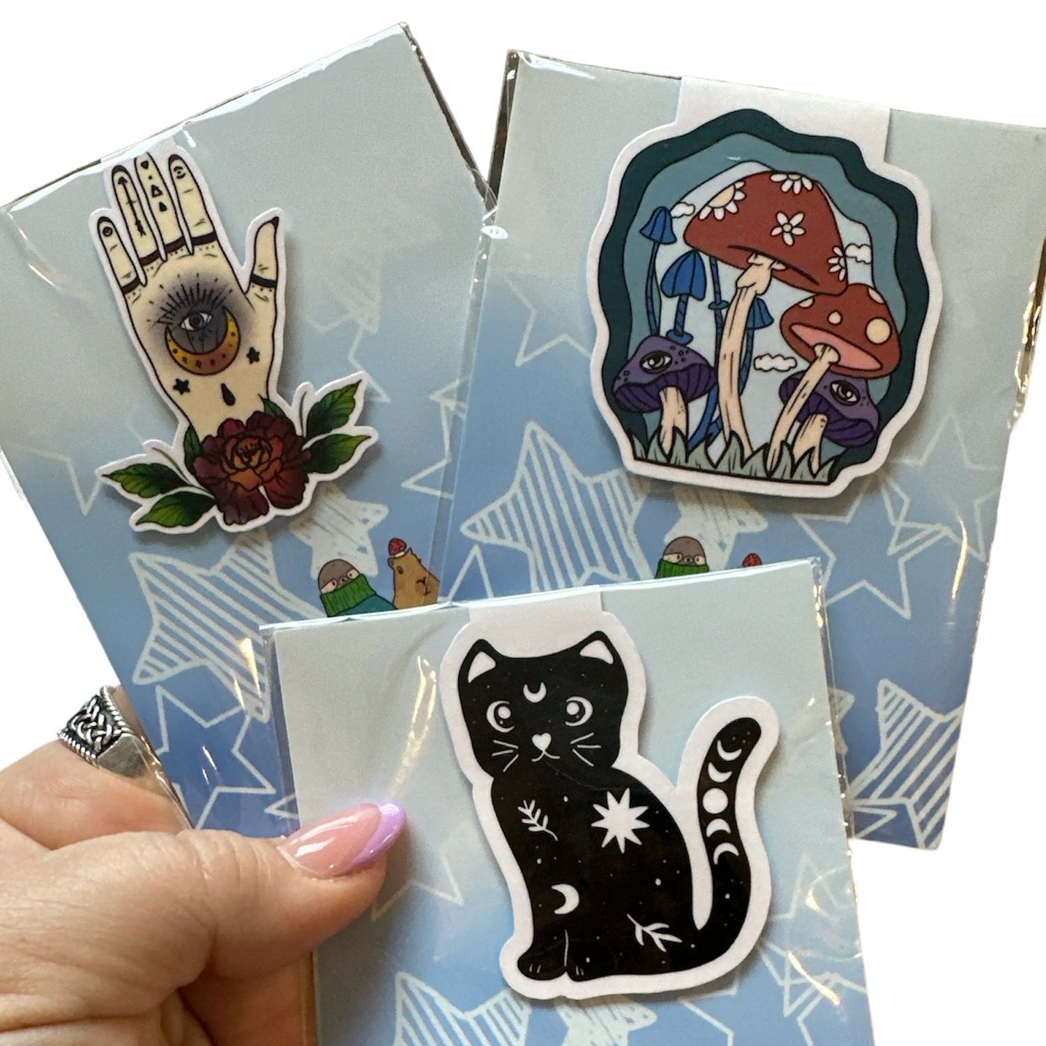 Rebel &amp; Siren Magnetic Bookmarks