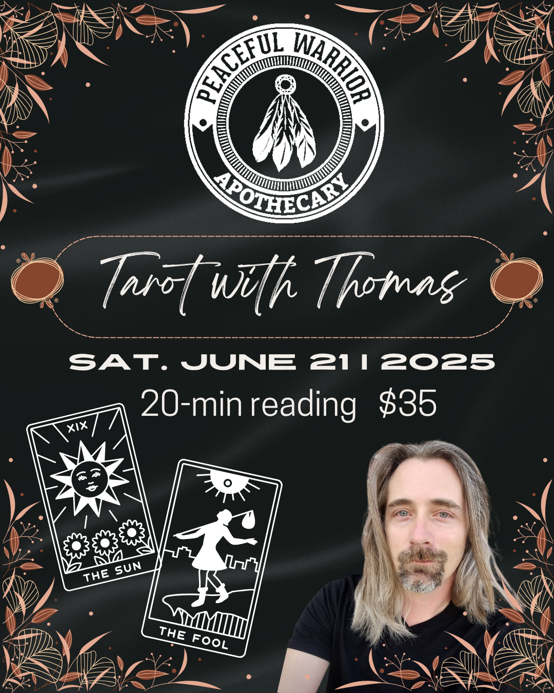 Tarot with Thomas Sat June 21st