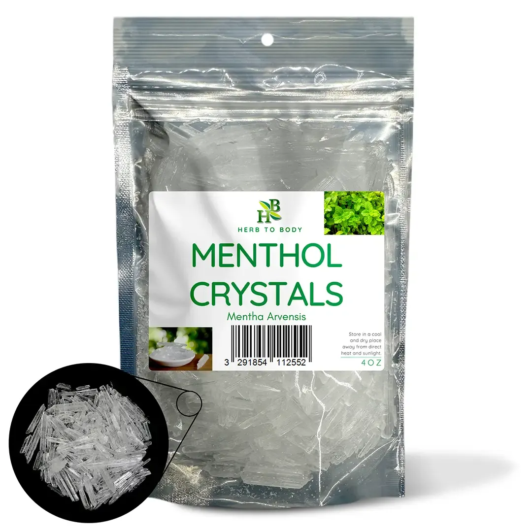 Menthol Crystals 4oz - Herb to Body