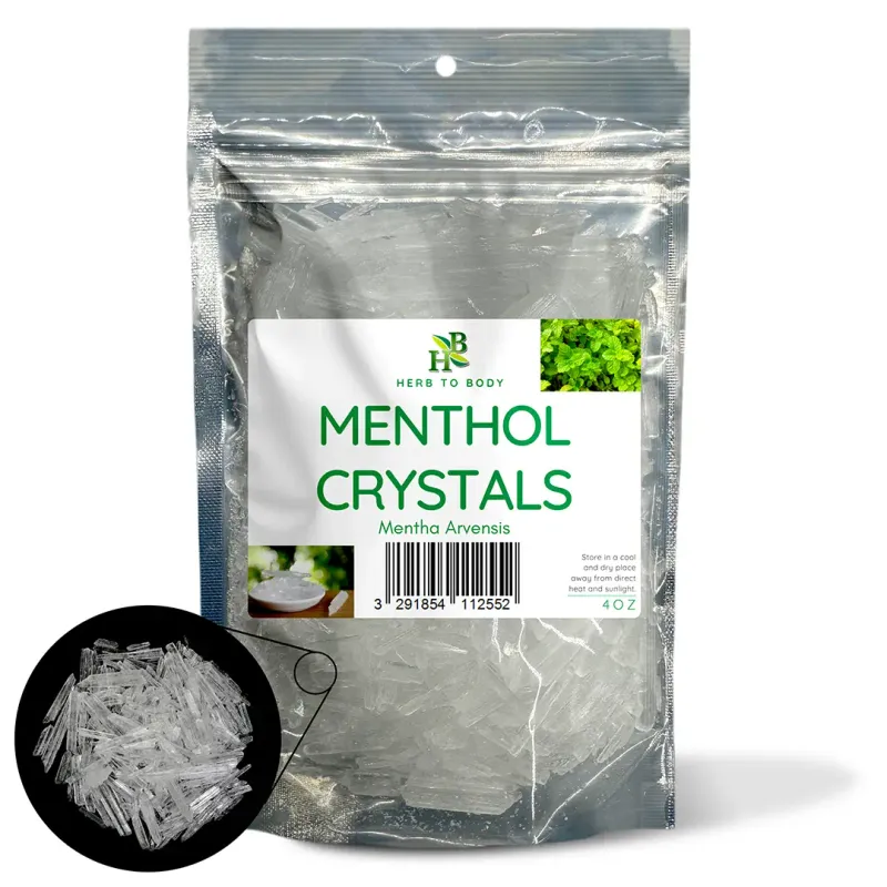 Menthol Crystals 4oz - Herb to Body