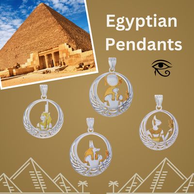 Egyptian God/dess Sterling Pendants
