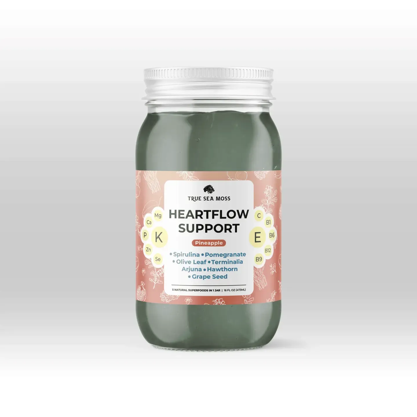 Heartflow Support Sea Moss Gel - True Sea Moss