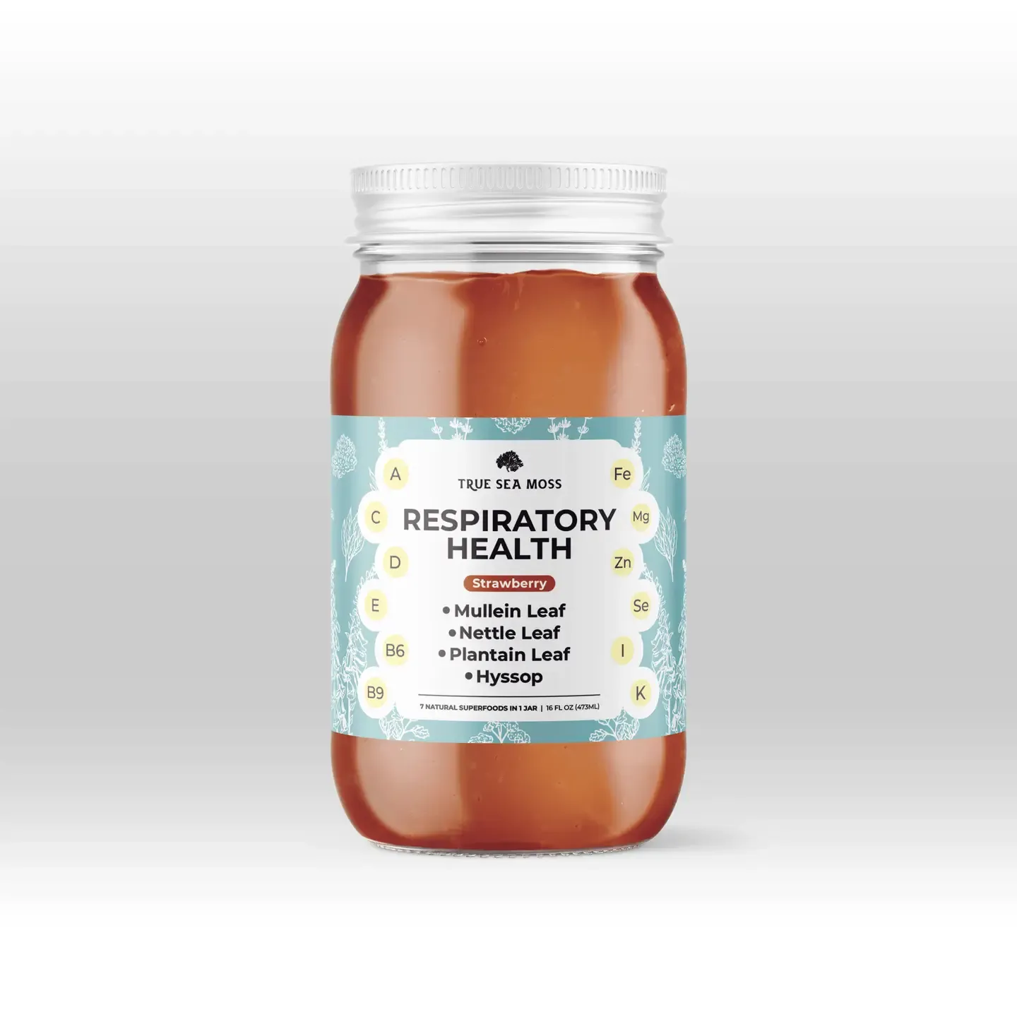 Respiratory Health Sea Moss Gel - True Sea Moss