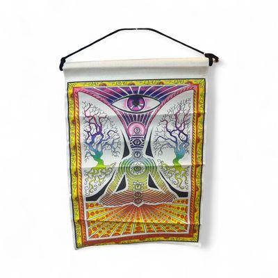 Chakra Tree Wall Hanging Tapestry