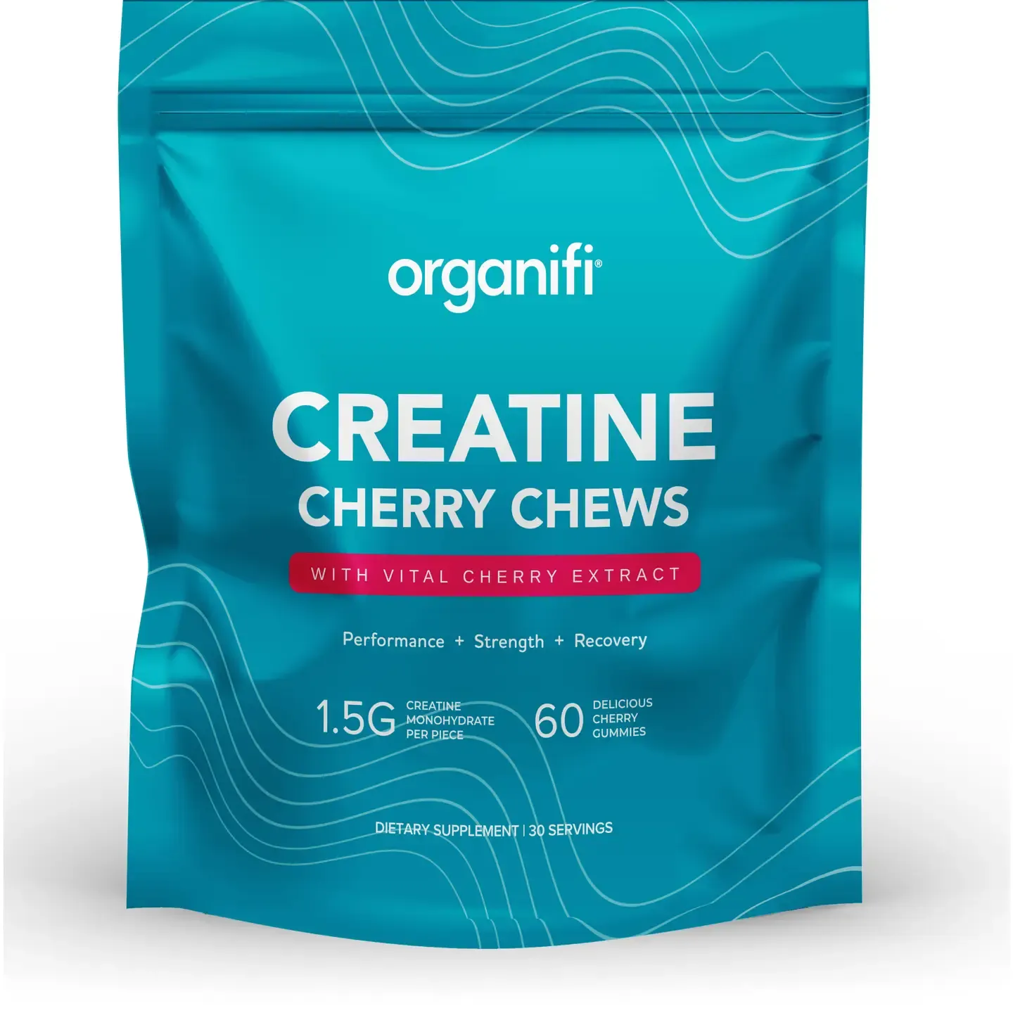 Organifi Creatine Monohydrate Chews 60-ct Organifi Creatine Monohydrate Chews 60-ct