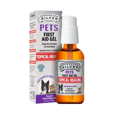 Sovereign Silver Pets Topical First Aid Healing Gel 2 fl. oz. Sovereign Silver Pets Topical First Aid Healing Gel 2 fl. oz.
