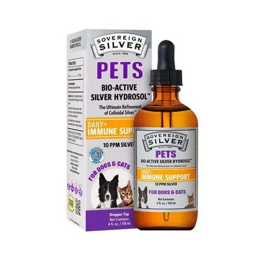 Sovereign Silver Pets Bio-Active Silver Daily Immune Support Dropper 4 fl. oz.