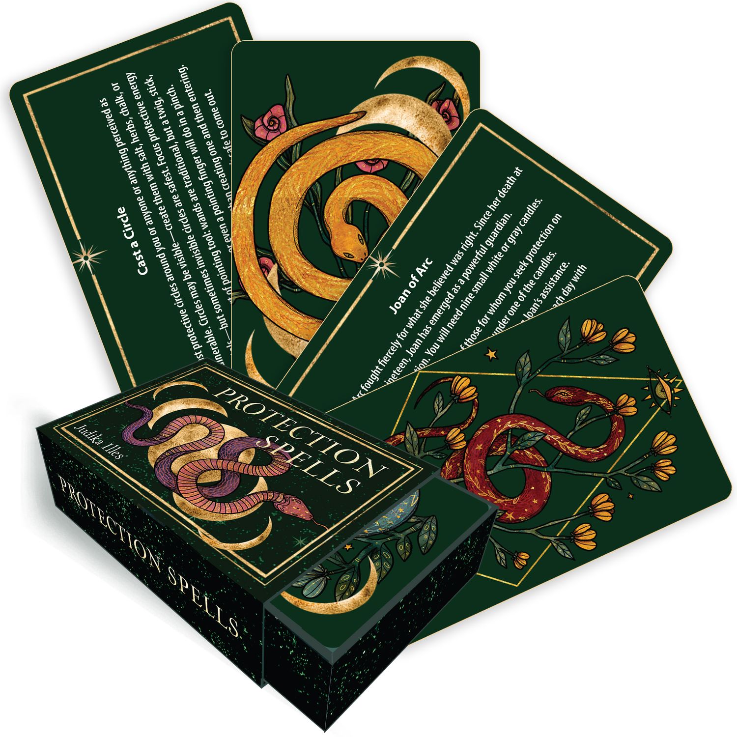 Protection Spells: 36 Cards for Magical Self-Defense