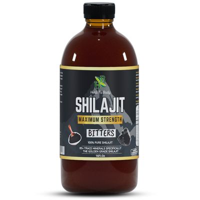 Shilajit Bitters 16oz Herb to Body