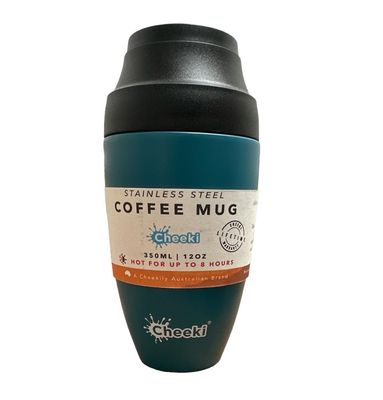 Cheeki Insulated Stainless Steel  Coffee Mug 12 oz.
