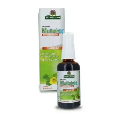 Nature's Answer Mullein-X Throat Spray Nature's Answer Mullein-X Throat Spray