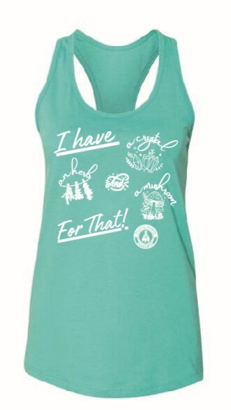 Women's Teal Racerbak Tanks
