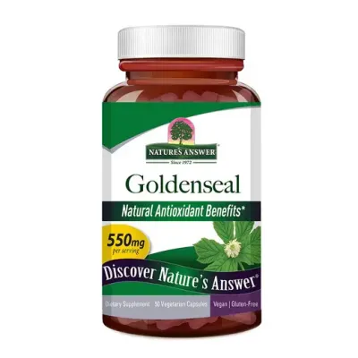 Nature's Answer Goldenseal Root Capsules (50ct) Nature's Answer Goldenseal Root Capsules (50ct)