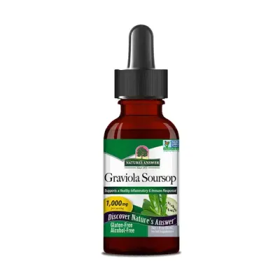 Nature's Answer Graviola Soursop (Alcohol Free) Nature's Answer Graviola Soursop (Alcohol Free)
