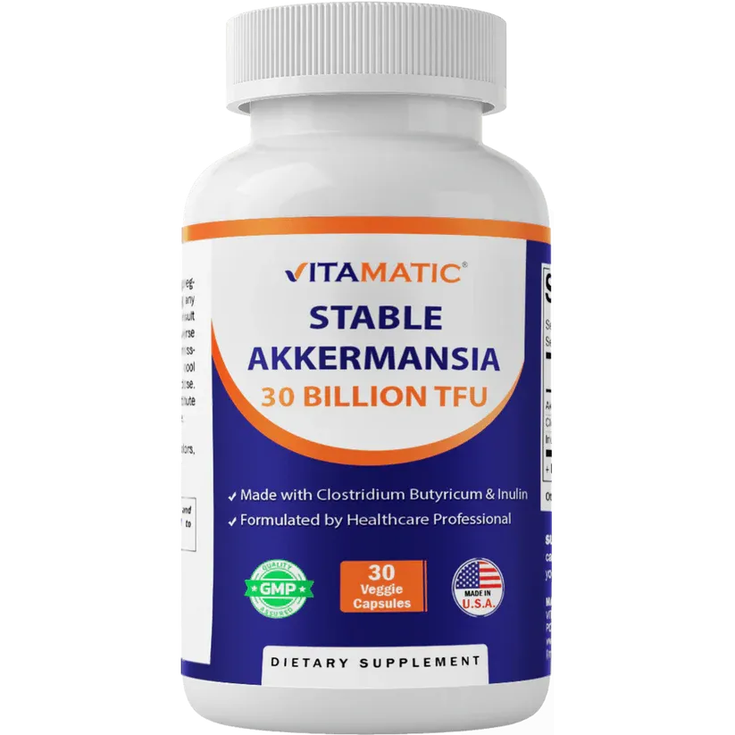 Stable Akkermansia + Clostridium 30 Caps