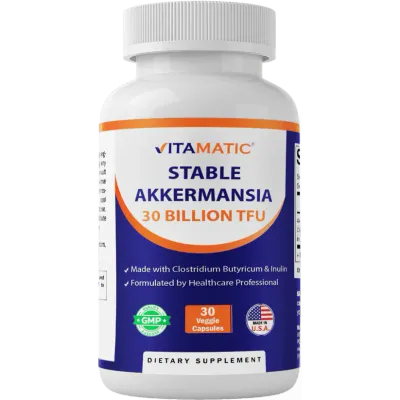 Stable Akkermansia + Clostridium 30 Caps