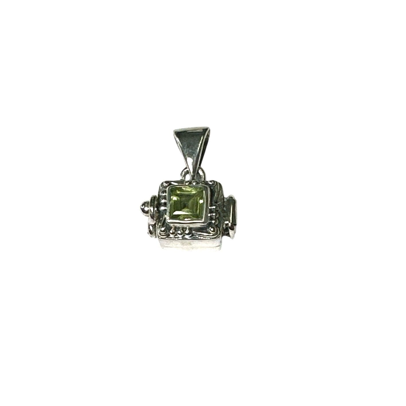 Sterling Poison Pendants