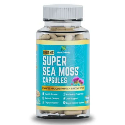 Super Sea Moss Capsules - Herb to Body Super Sea Moss Capsules - Herb to Body