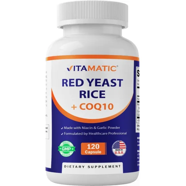 Red Yeast Rice W/ Coq10 &amp; Niacin - Vitamatic