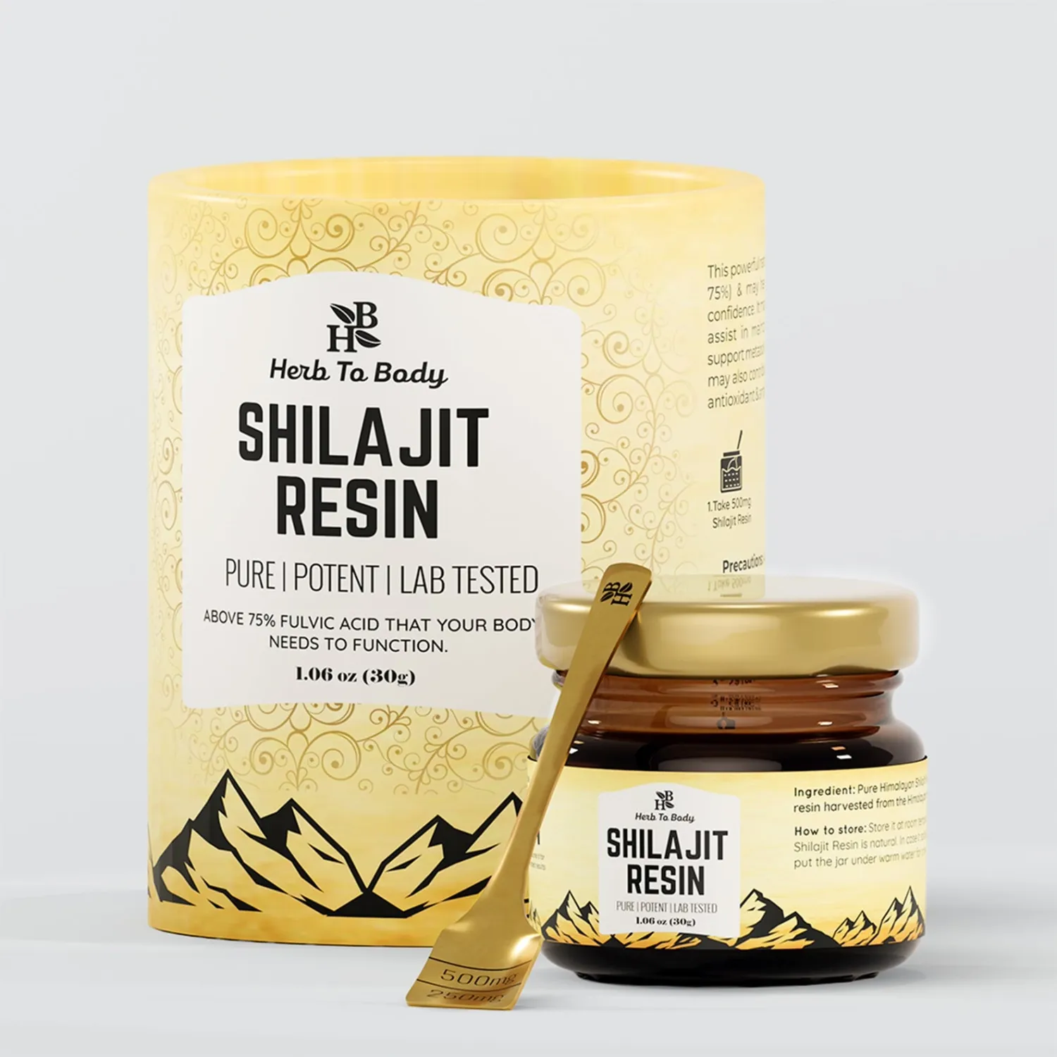 Himalayan Shilajit Resin 30g - Herb to Body
